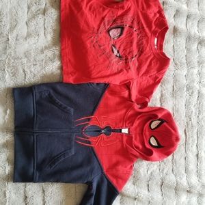 Marvel Spiderman 2T set
